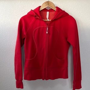 Lululemon red zip up